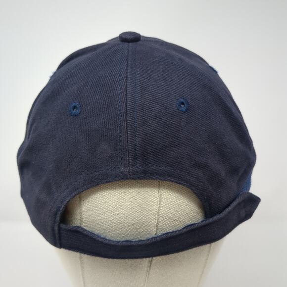 Clark Pest Control Strapback Hat Blue One Size Embroidered Wear Guard - Picture 6 of 9